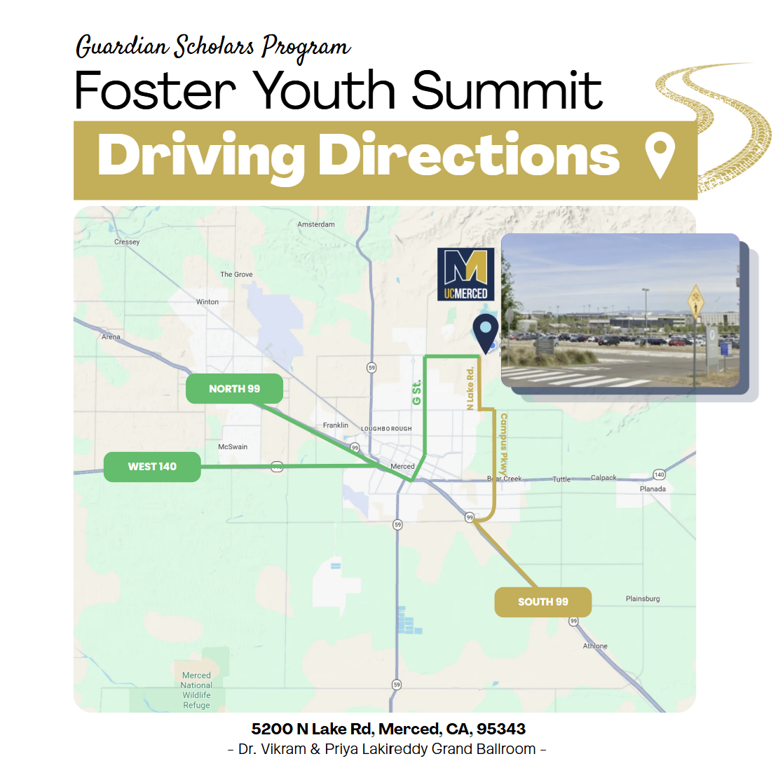 Driving Map to Bellevue Lot